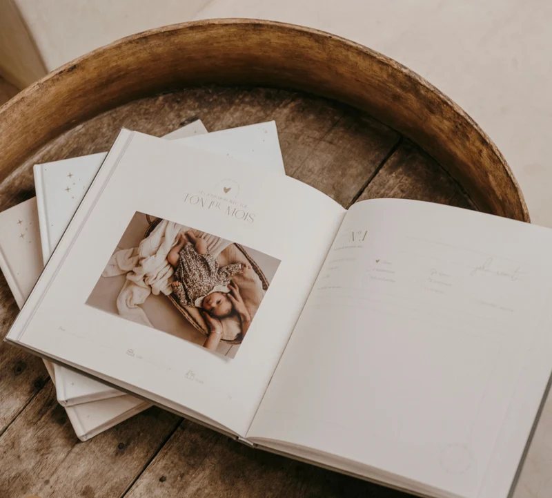 Livre de naissance | Petit Amour Beige