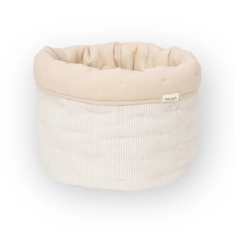 Grand panier de rangement | Pure soft beige