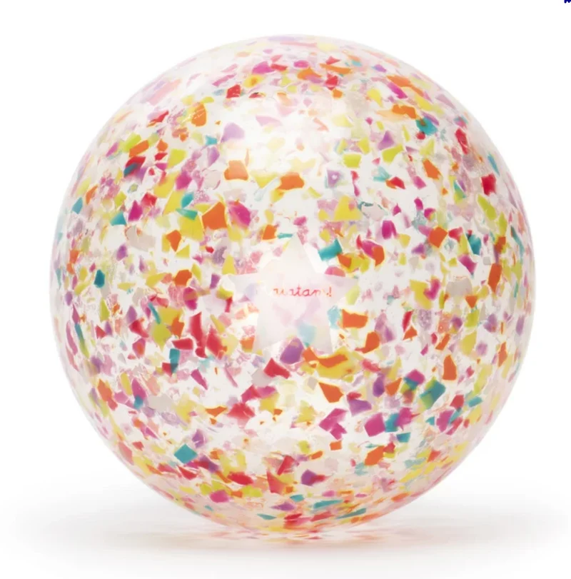 Ballon confettis | Multicolore | 22cm