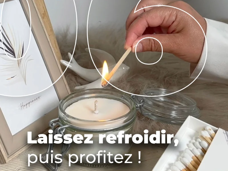 Kit de recharge bougie parfumée
