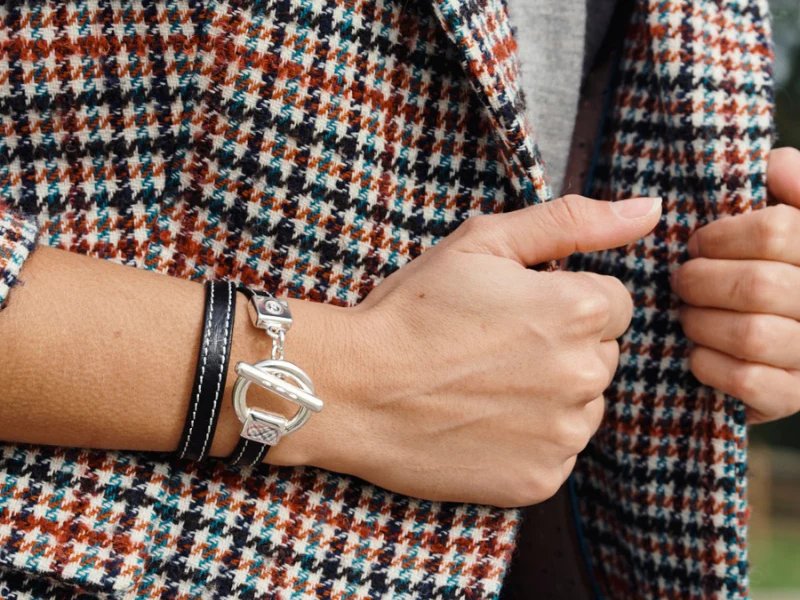 Bracelet en cuir "Tige"