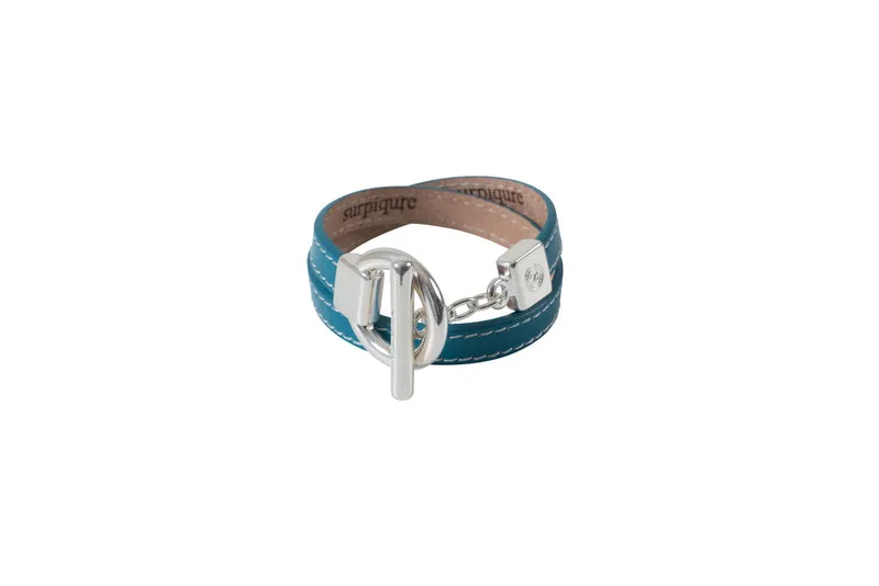 Bracelet en cuir "Tige"
