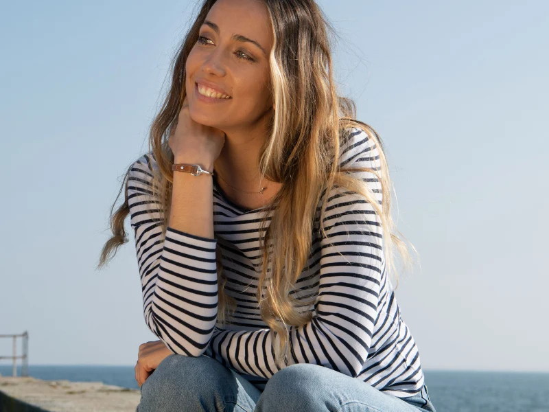 Bracelet en cuir "Auby"