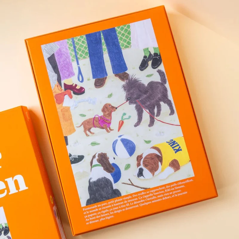 Puzzle Sortir le chien - 1000 pièces