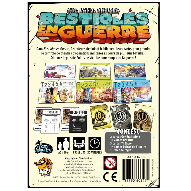 Air, Land & Sea - Bestioles en Guerre