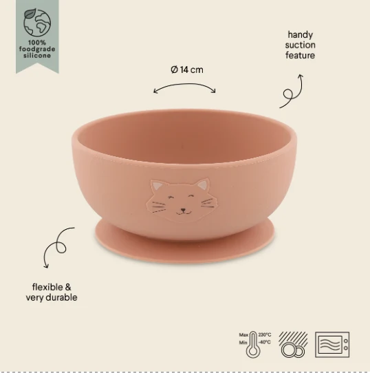 Bol en silicone | Chat