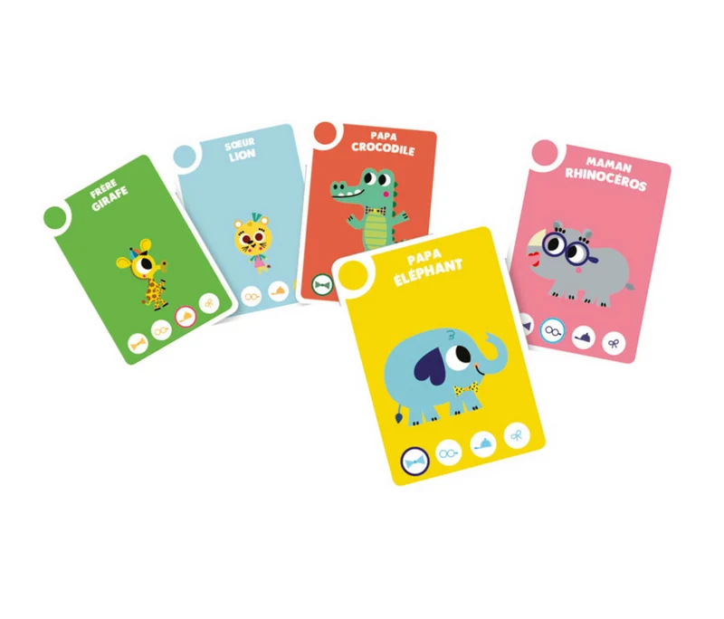 Jeu de cartes | 5 familles