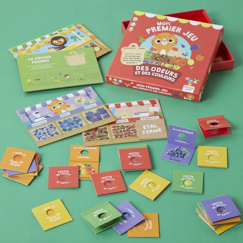 Mon premier jeu des odeurs et des couleurs
