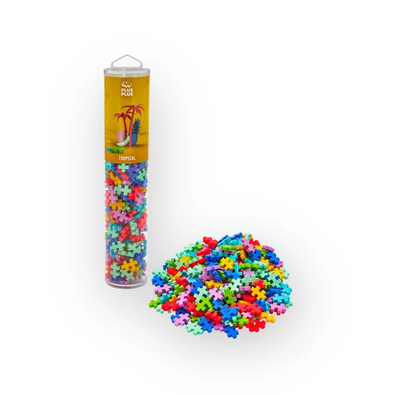 Plus plus | Méga tube Tropical 240 pièces