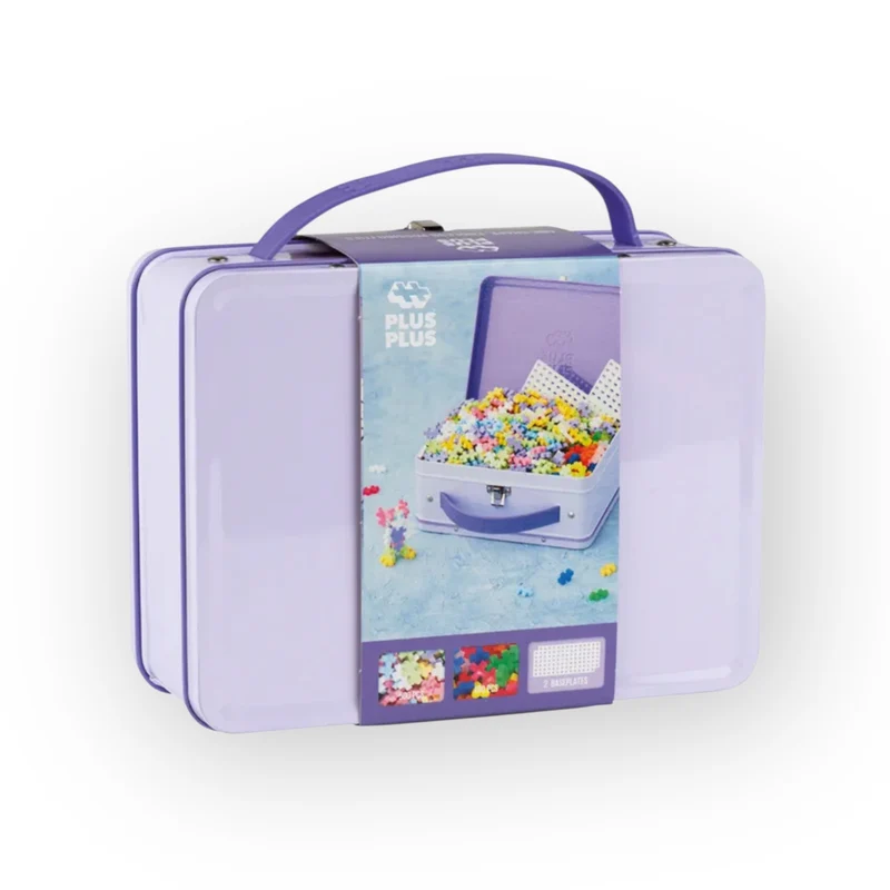 Plus plus | Valisette 600 pièces - Pastel & Néon