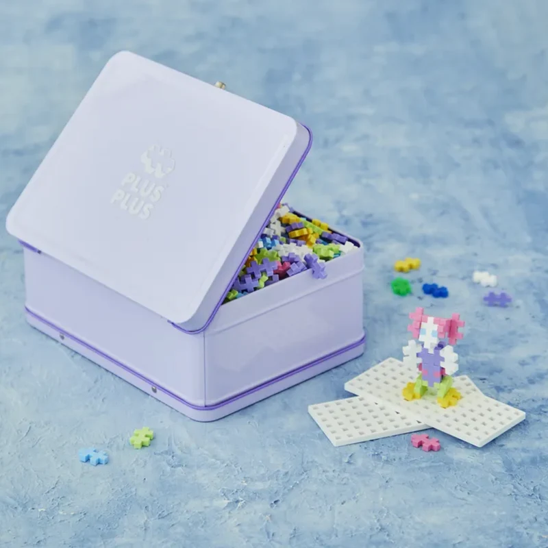 Plus plus | Valisette 600 pièces - Pastel & Néon