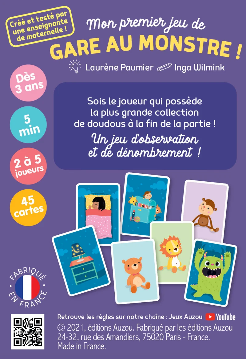 Jeu de cartes | Gare au monstre