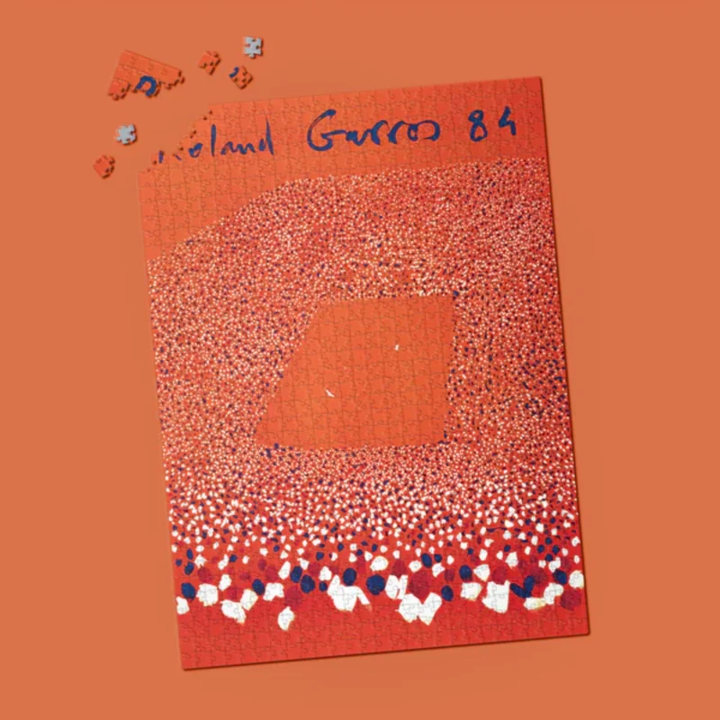 Puzzle Roland-Garros Gilles AILLAUD, 1984 - 1000 pièces - 49x68 cm