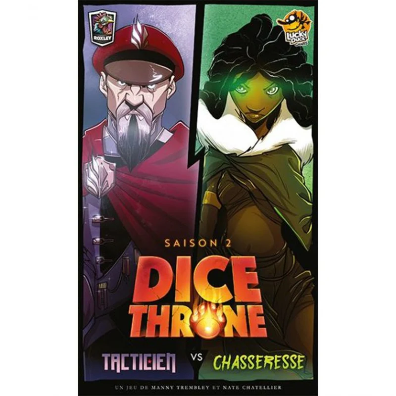 Dice Throne S2 - Tacticien vs Chasseresse