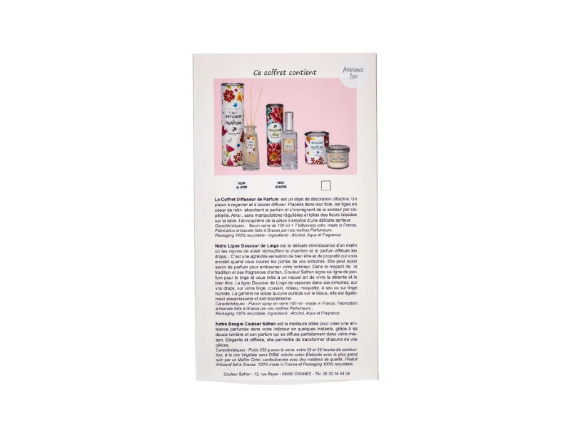 Coffret Cadeau Douceur Linge