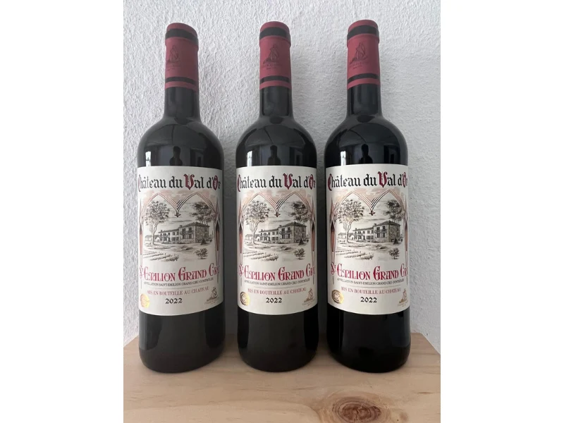 Coffret Héritage Trio de AOC Saint-Émilion Grand Cru