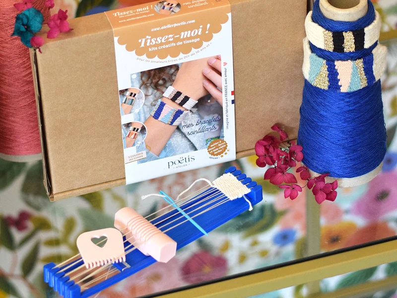 Kit DIY - Découverte du tissage - créations au choix
