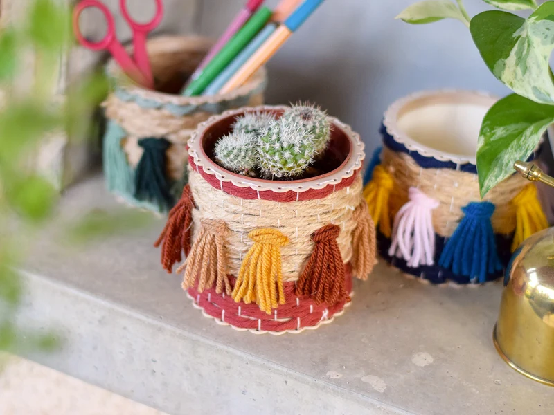 Kit DIY - Découverte du tissage - créations au choix