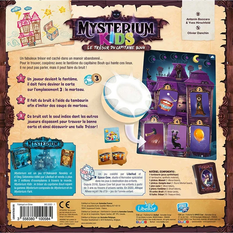 Mysterium Kids: Le Trésor du Capitaine Bouh