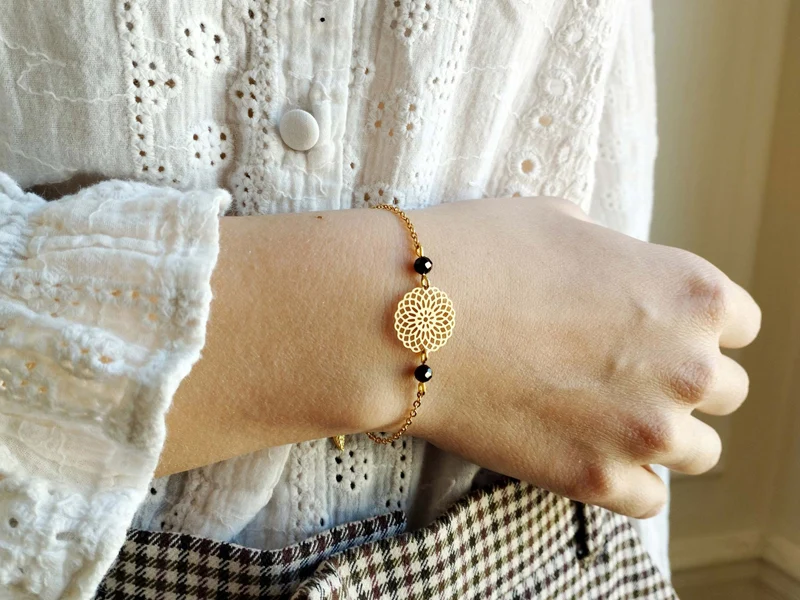 Bracelet Axelle, avec ou sans pierre