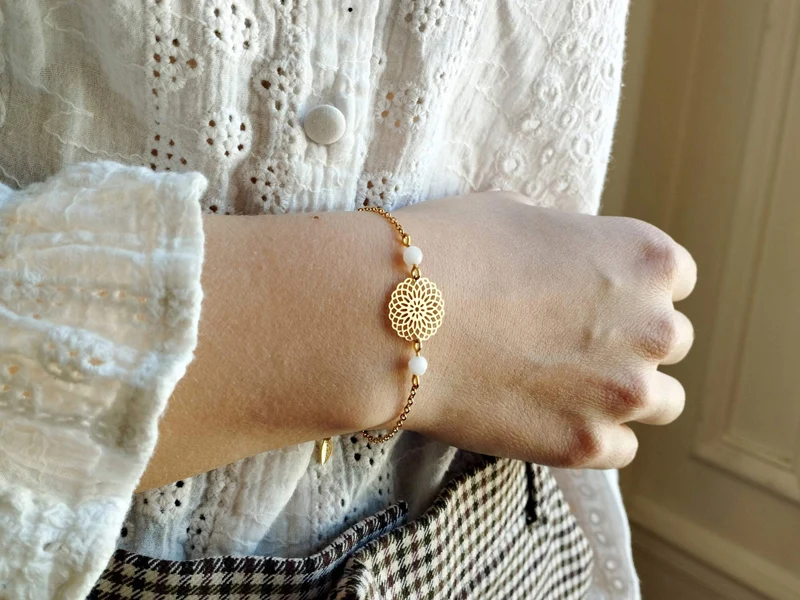 Bracelet Axelle, avec ou sans pierre