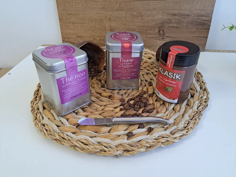 Coffret Sucré Tisanes et Pâte à Tartiner