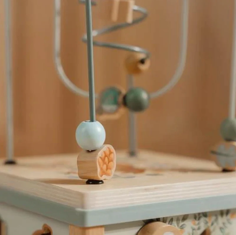 Cube d'activités en bois | Forest Friends