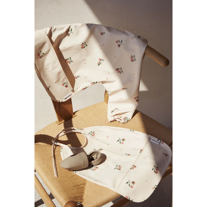 Bavoir à manches | Peach