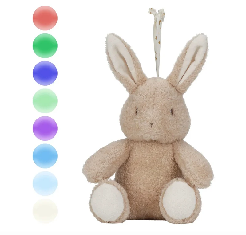 Peluche à bruits blancs Lapin | Newborn Neutrals