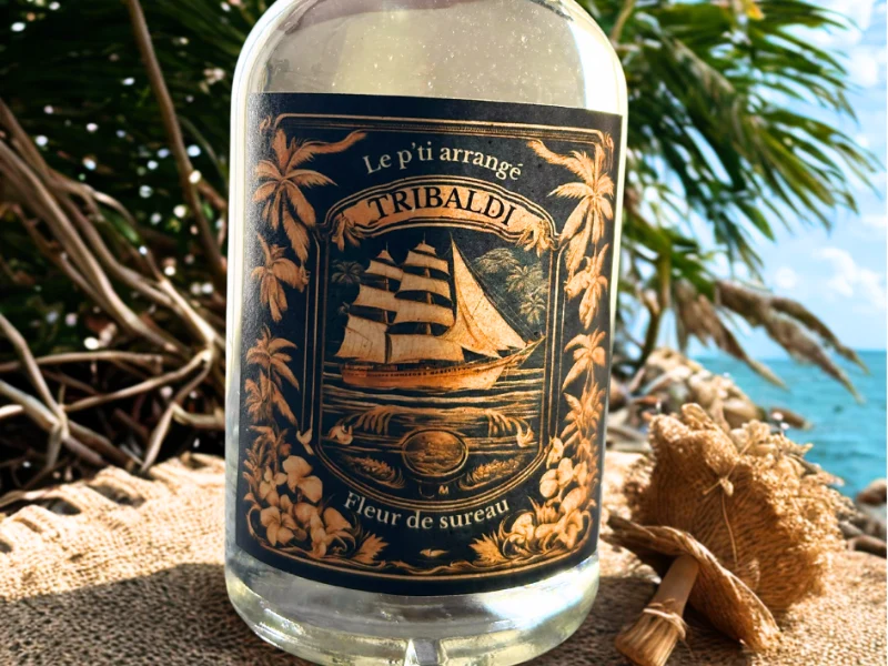 2 bouteilles de punch au rhum avec 11 parfums au choix