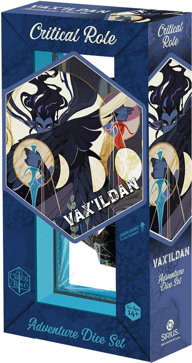 SIRIUS DICE - VOX MACHINA ADVENTURE DICE - VAX'ILDAN