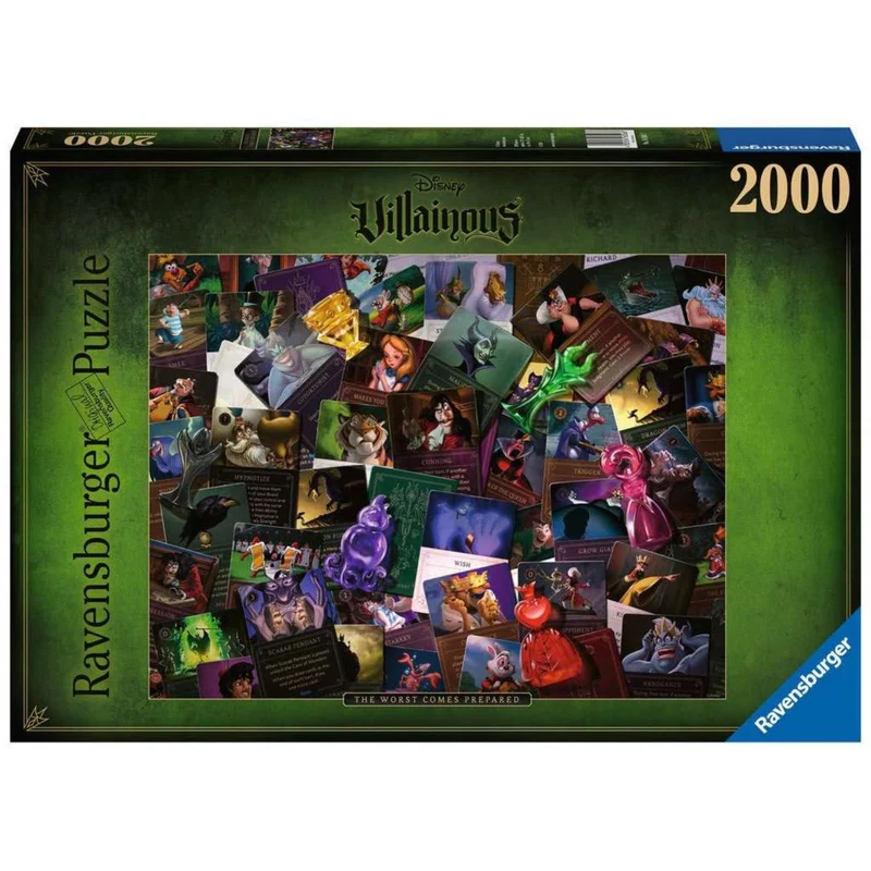 Puzzle - 2000p : Méchants Disney Villainous