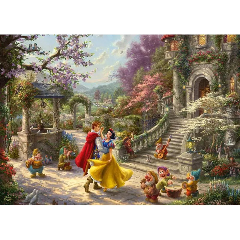 Puzzle Disney - Blanche - Neige Et Le Prince