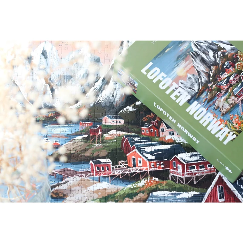 Puzzle Lofoten Norway - 1000 pièces
