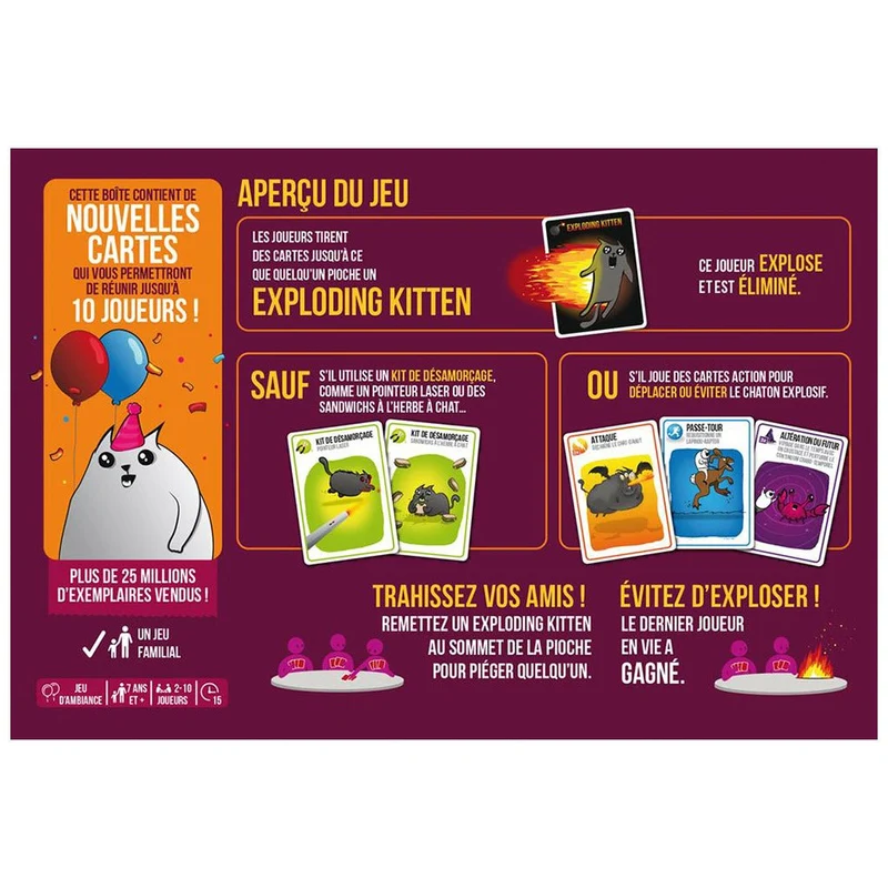 Exploding Kittens : Édition Festive