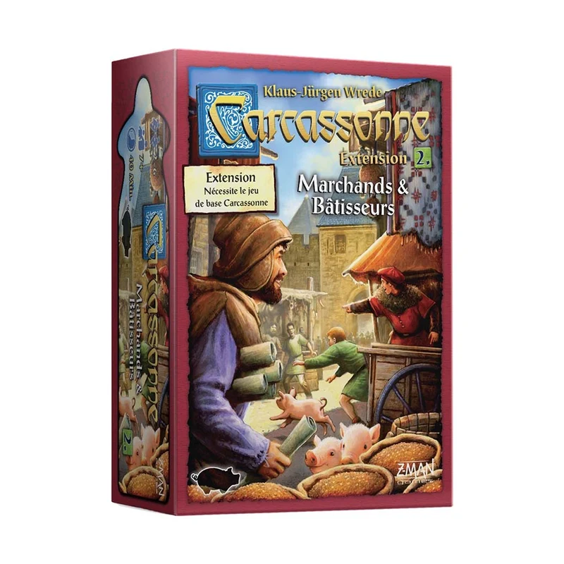 Carcassonne : Marchands Et Bâtisseurs (Ext.2)