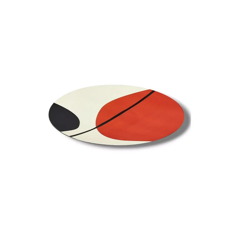 Plateau rond Géometrica - Zen