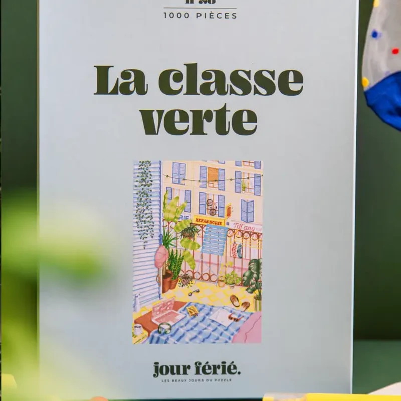 Puzzle La Classe Verte - 1000 pièces