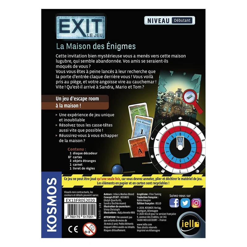 Exit : La Maison Des Enigmes