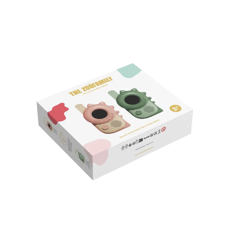 Talkie Walkie Zoo - Duo Dino Rose x Dino Vert