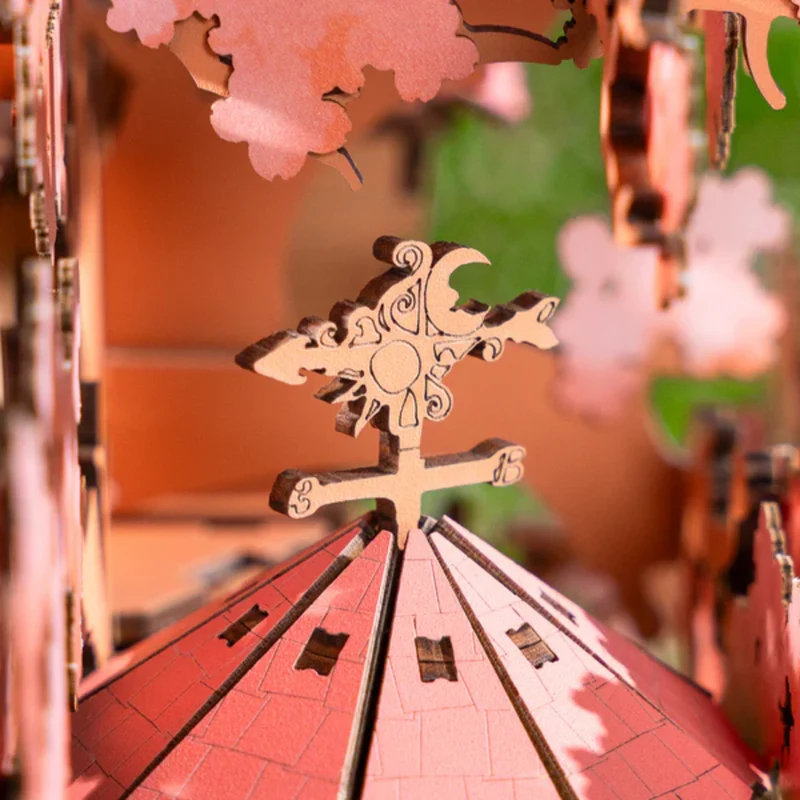 Kit Puzzle DIY Sakura Tree House
