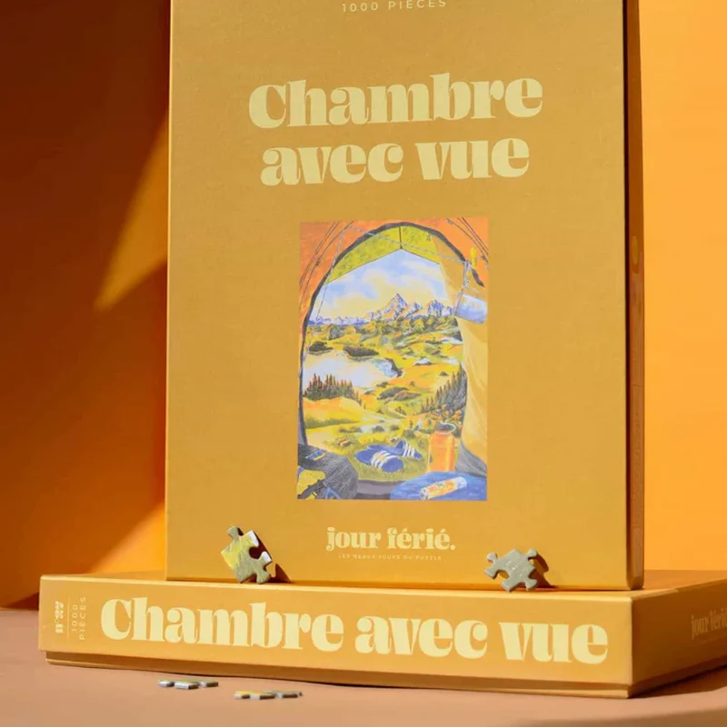 Puzzle Chambre avec vue - 1000 pièces
