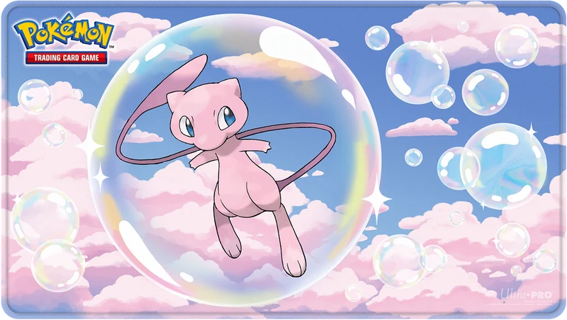Tapis de jeu Pokémon Là-haut - Mew Mythique Foil