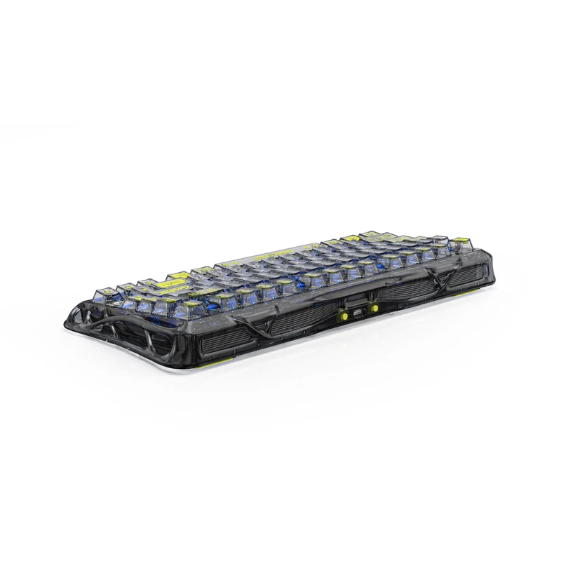 GravaStar Mercury K1 Lite Gaming Mechanical Keyboard (Transparent Black)