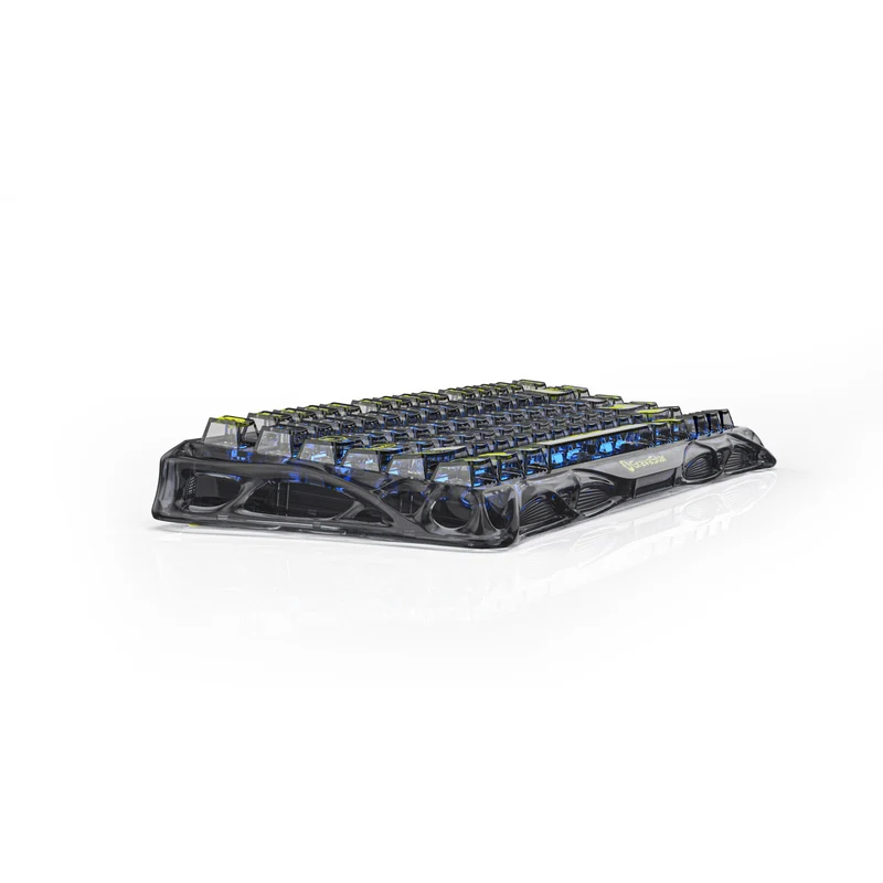 GravaStar Mercury K1 Lite Gaming Mechanical Keyboard (Transparent Black)
