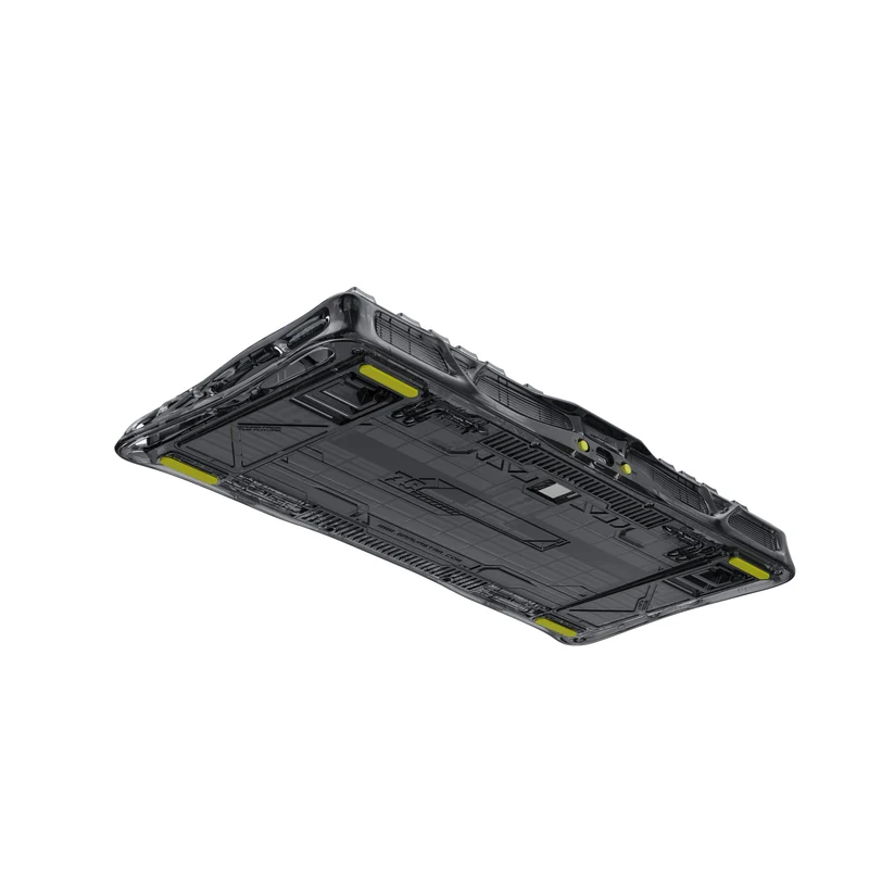 GravaStar Mercury K1 Lite Gaming Mechanical Keyboard (Transparent Black)