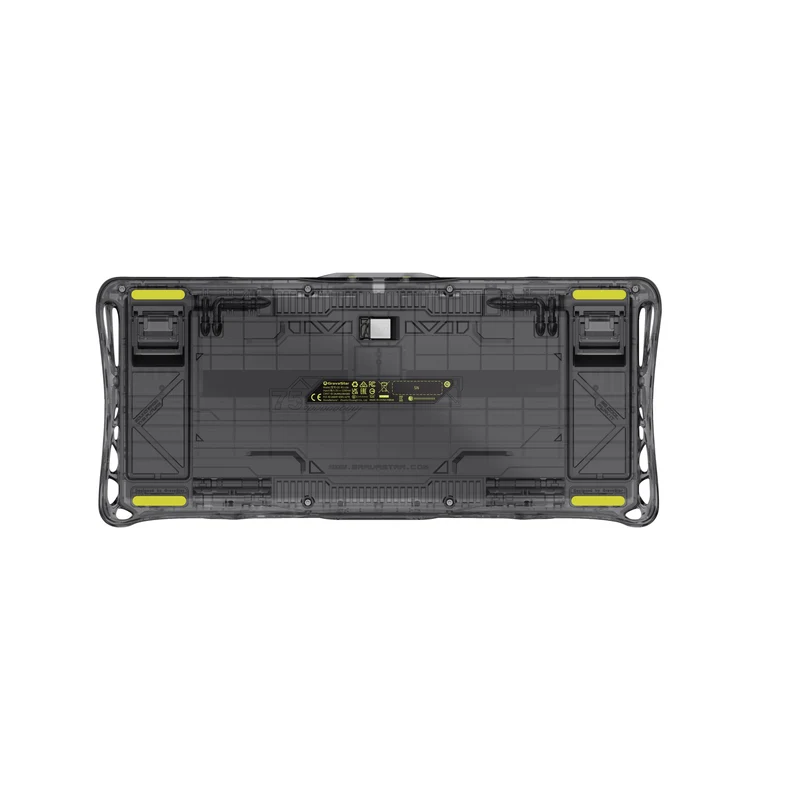 GravaStar Mercury K1 Lite Gaming Mechanical Keyboard (Transparent Black)