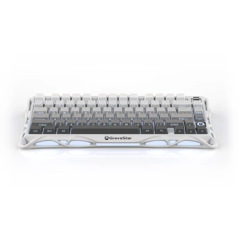 GravaStar Mercury K1 Gaming Keyboard (Gradient White)