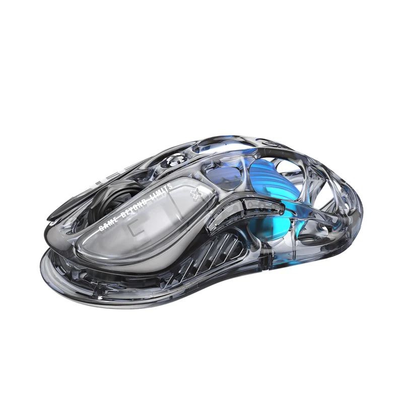 GravaStar Wireless Gaming Mouse Mercury M2 (Transparent Black)