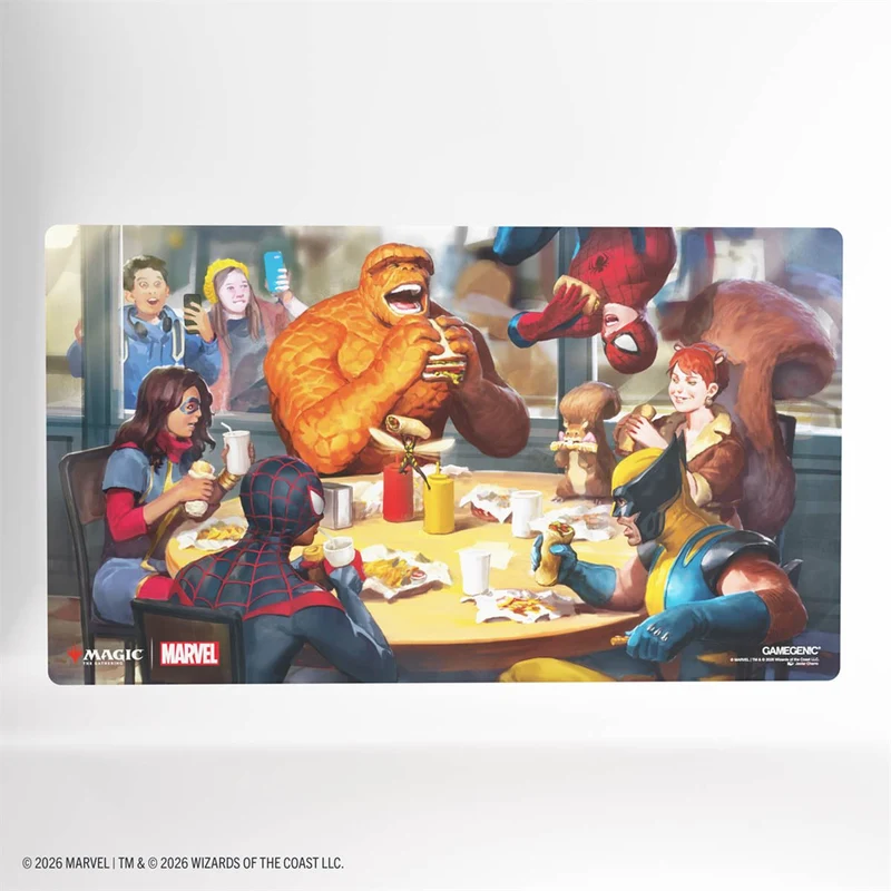 Tapis de jeu Gamegenec - Marvel Magic: The Gathering - Festin héroïque